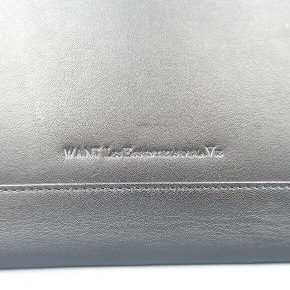 WANT by LES ESSENTIELS DE LA VIE Black Leather iPad Tablet Case - Picture 2 of 9